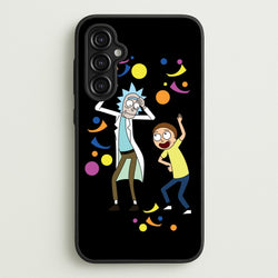 R&M Dancing  - Rick And Morty Phone Case for Galaxy A14