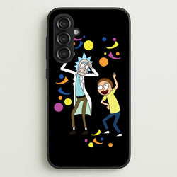 R&M Dancing  - Rick And Morty Phone Case for Galaxy S23FE