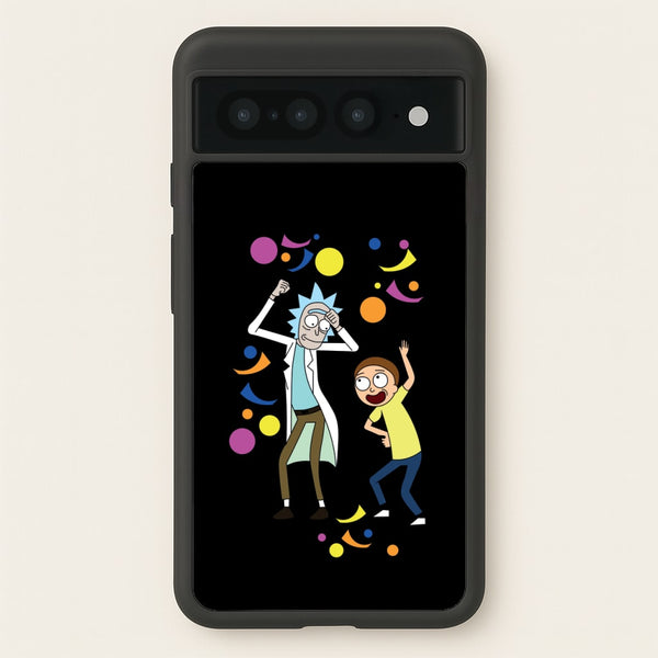 R&M Dancing  - Rick And Morty Phone Case for Google Pixel 7 Pro