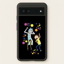 R&M Dancing  - Rick And Morty Phone Case for Google Pixel 7a