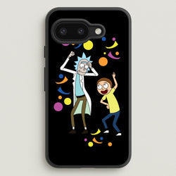 R&M Dancing  - Rick And Morty Phone Case for Google Pixel 9a