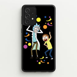 R&M Dancing  - Rick And Morty Phone Case for Galaxy A52 / A52s