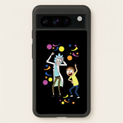 R&M Dancing  - Rick And Morty Phone Case for Google Pixel 8 Pro