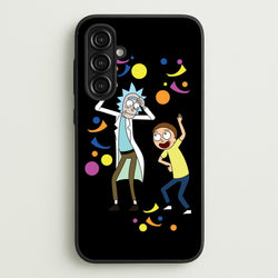 R&M Dancing  - Rick And Morty Phone Case for Galaxy A16