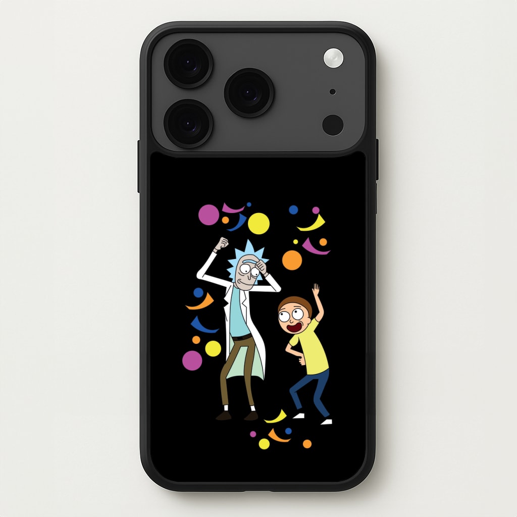 R&M Dancing Phone Case for iPhone 17 Pro Max
