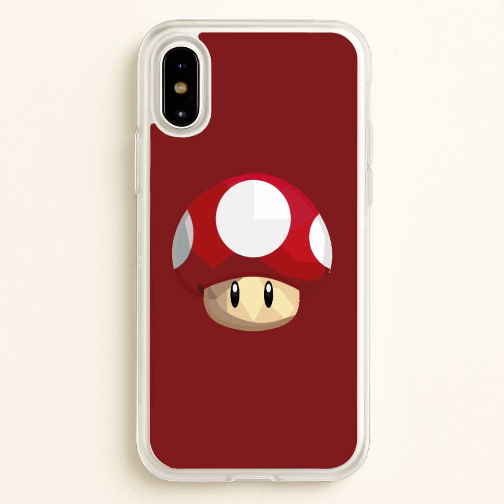 Toad - Mario  - Mario Phone Case for iPhone X / XS