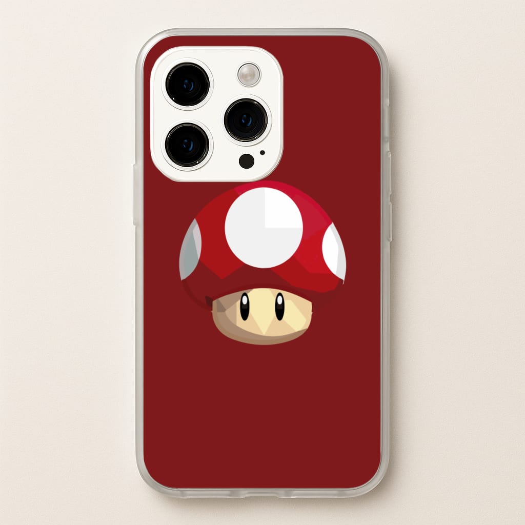 Toad - Mario  - Mario Phone Case for iPhone 15 Pro
