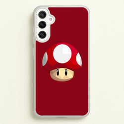 Toad - Mario  - Mario Phone Case for Galaxy A36