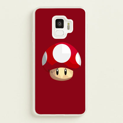 Toad - Mario  - Mario Phone Case for Galaxy S9