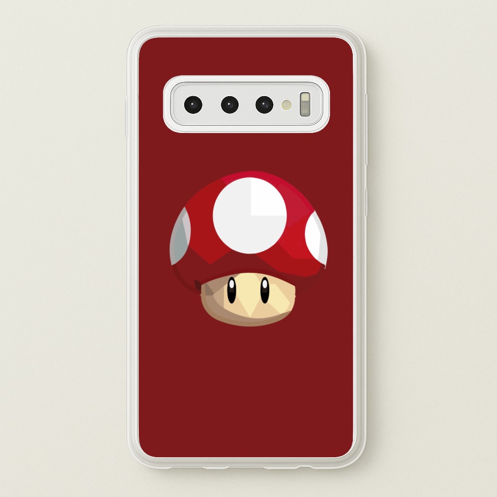 Toad - Mario  - Mario Phone Case for Galaxy S10