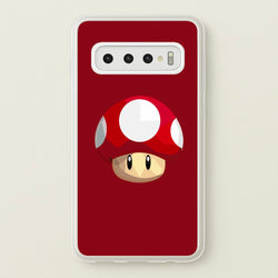 Toad - Mario  - Mario Phone Case for Galaxy S10