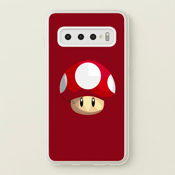 Toad - Mario  - Mario Phone Case for Galaxy S10