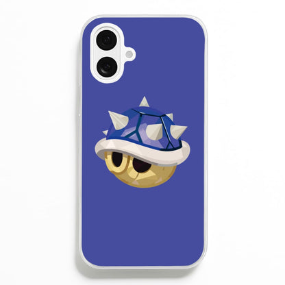 Spiny Shell - Mario  - Mario Phone Case for iPhone 16 Plus