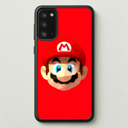 Mario Face - Mario  - Mario Phone Case for Galaxy Note 20