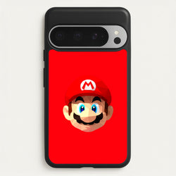 Mario Face - Mario  - Mario Phone Case for Google Pixel 9 Pro XL