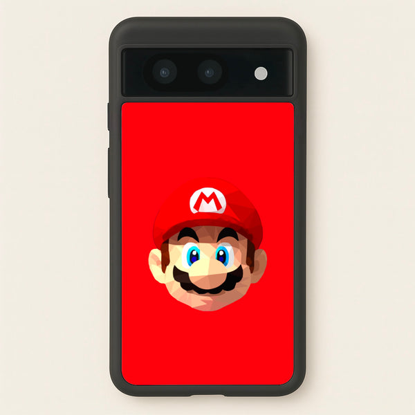 Mario Face - Mario  - Mario Phone Case for Google Pixel 8a