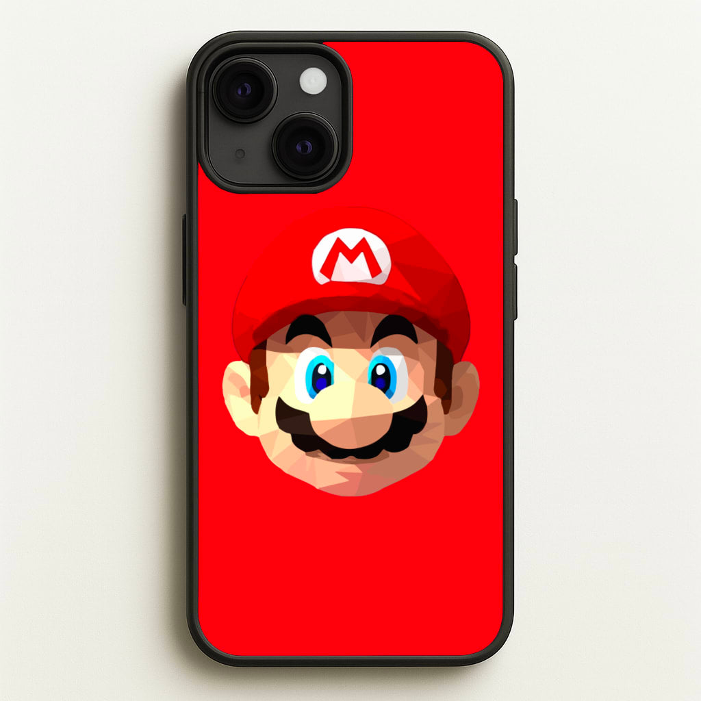 Mario Face - Mario  - Mario Phone Case for iPhone 13 Mini