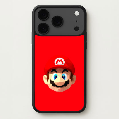 Mario Face - Mario Phone Case for iPhone 17 Pro Max