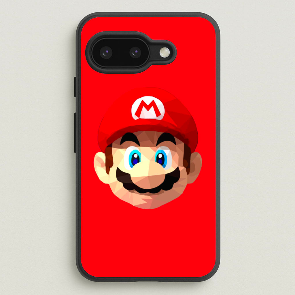Mario Face - Mario  - Mario Phone Case for Google Pixel 9a