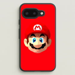 Mario Face - Mario  - Mario Phone Case for Google Pixel 9a