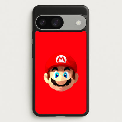 Mario Face - Mario  - Mario Phone Case for Google Pixel 9 / 9 Pro