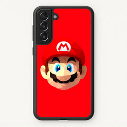 Mario Face - Mario  - Mario Phone Case for Galaxy S21 Plus