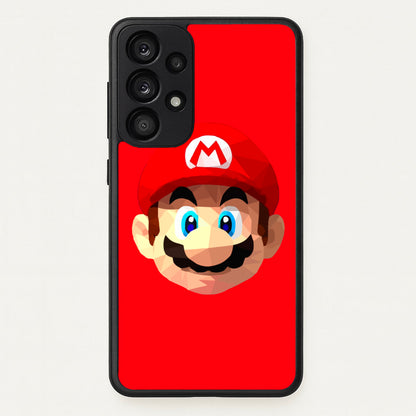 Mario Face - Mario  - Mario Phone Case for Galaxy A53