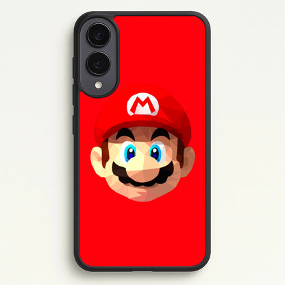 Mario Face - Mario  - Mario Phone Case for Galaxy S25 Edge