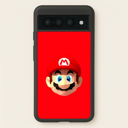 Mario Face - Mario  - Mario Phone Case for Google Pixel 7 Pro