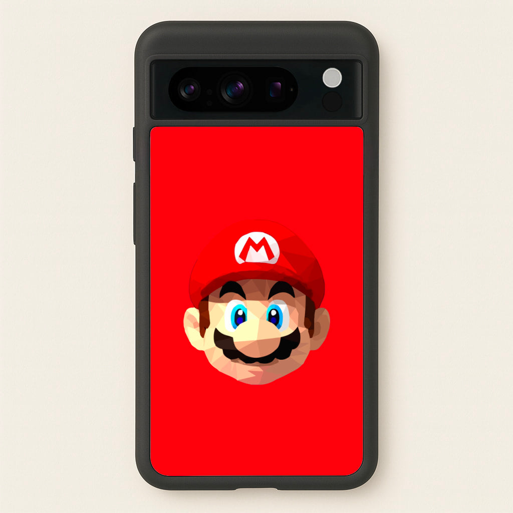 Mario Face - Mario  - Mario Phone Case for Google Pixel 8 Pro