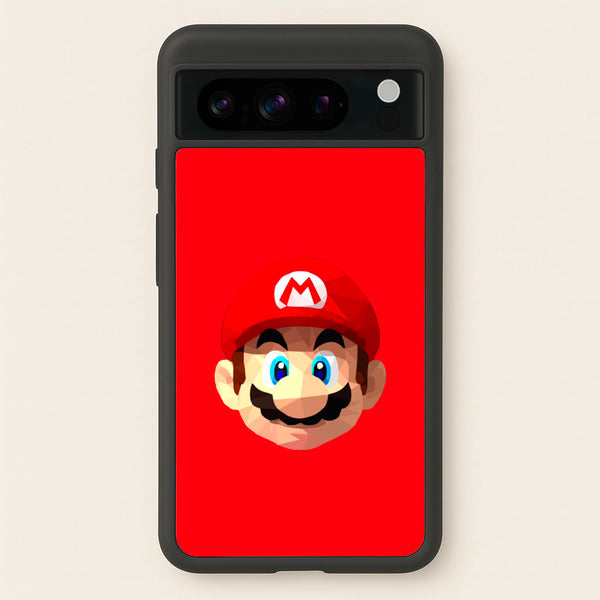 Mario Face - Mario  - Mario Phone Case for Google Pixel 8 Pro
