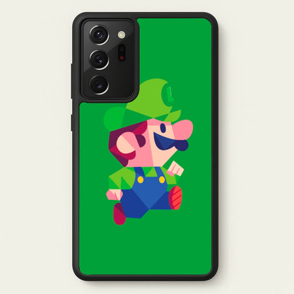 Running Luigi - Mario  - Mario Phone Case for Galaxy Note 20 Ultra