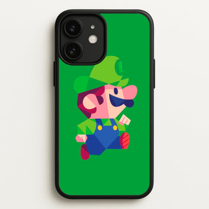 Running Luigi - Mario  - Mario Phone Case for iPhone 11