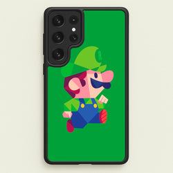 Running Luigi - Mario  - Mario Phone Case for Galaxy S22 Ultra