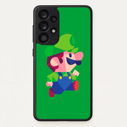 Running Luigi - Mario  - Mario Phone Case for Galaxy A33