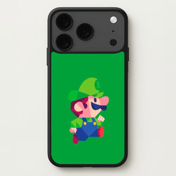 Running Luigi - Mario Phone Case for iPhone 17 Pro