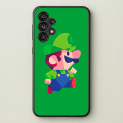 Running Luigi - Mario  - Mario Phone Case for Galaxy A13