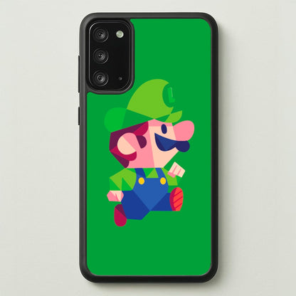 Running Luigi - Mario  - Mario Phone Case for Galaxy Note 20