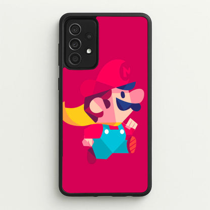 Running Mario - Mario  - Mario Phone Case for Galaxy A52 / A52s