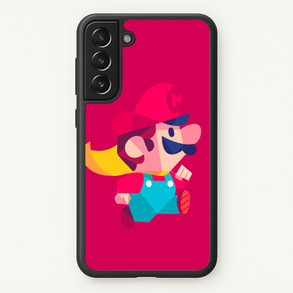 Running Mario - Mario  - Mario Phone Case for Galaxy S22