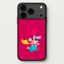 Running Mario - Mario Phone Case for iPhone 17 Pro