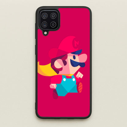 Running Mario - Mario  - Mario Phone Case for Galaxy A12