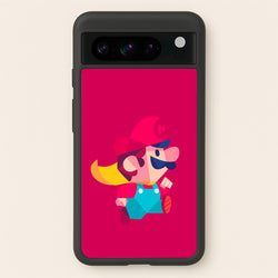 Running Mario - Mario  - Mario Phone Case for Google Pixel 8 Pro