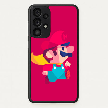 Running Mario - Mario  - Mario Phone Case for Galaxy A53