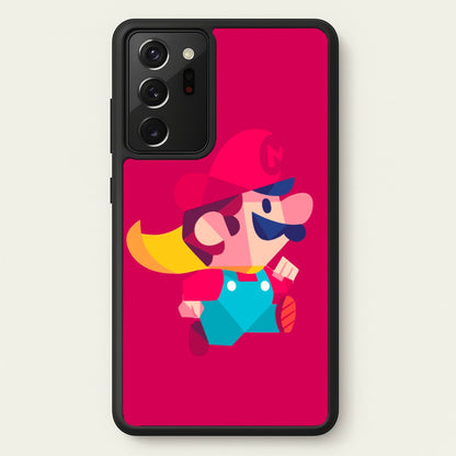 Running Mario - Mario  - Mario Phone Case for Galaxy Note 20 Ultra