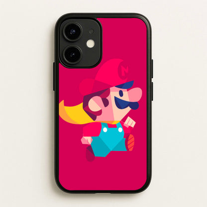 Running Mario - Mario  - Mario Phone Case for iPhone 12 Mini