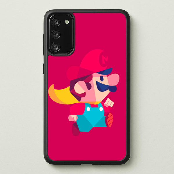 Running Mario - Mario  - Mario Phone Case for Galaxy S20FE