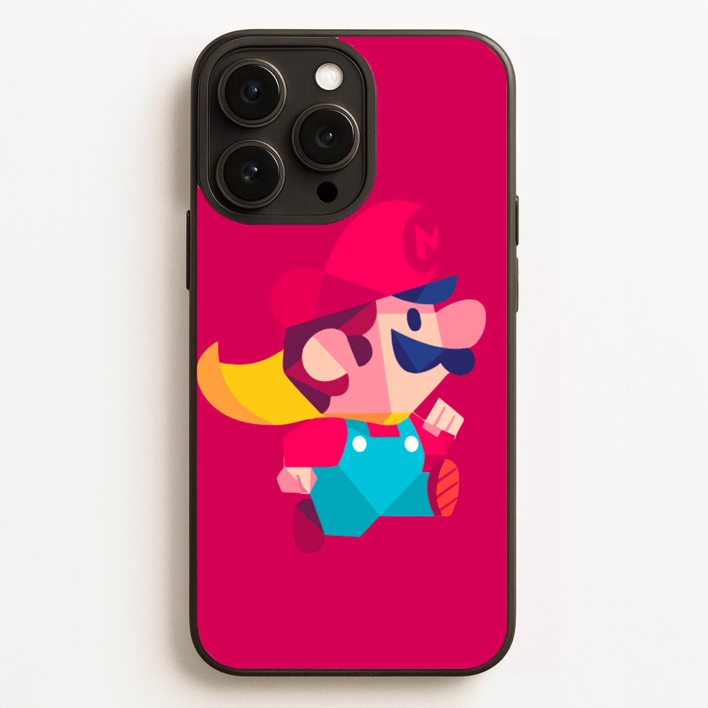 Running Mario - Mario Phone Case