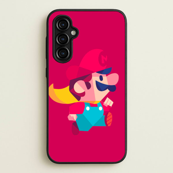 Running Mario - Mario  - Mario Phone Case for Galaxy A54