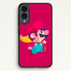 Running Mario - Mario  - Mario Phone Case for Galaxy S25 Edge